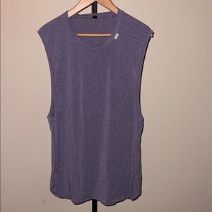 Lululemon Metal Vent Tech Sleeveless 2.0 Tank Top Purple Heather Men’s Size M